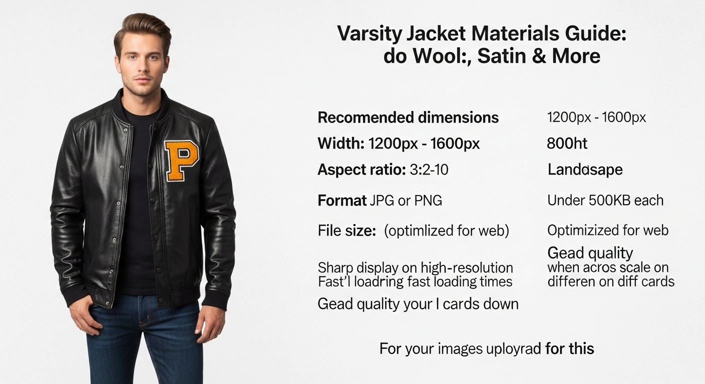 Varsity Jacket Materials Guide
